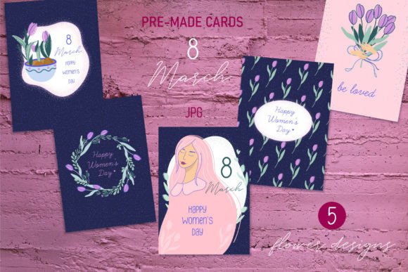 Download March 8 Greeting Cards | Women’s Day - Day Collection