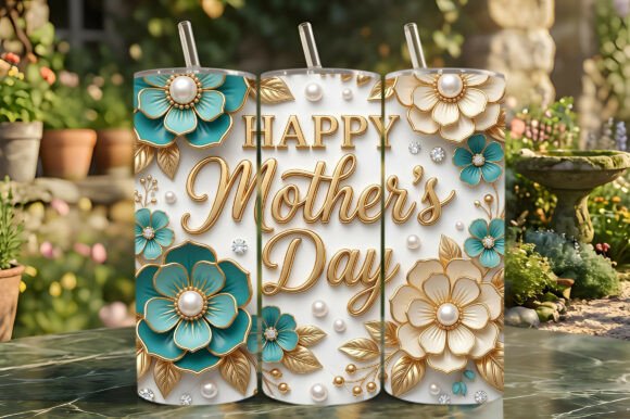 Download 3D Elegant Floral Happy Mother's Day - Day Collection
