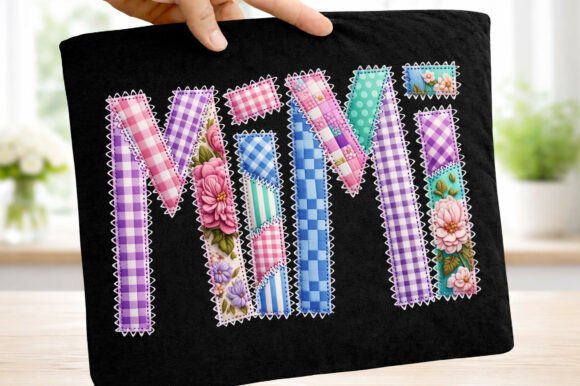 Download Mimi Mom Mama Patchwork Mother's Day Png - Day Collection