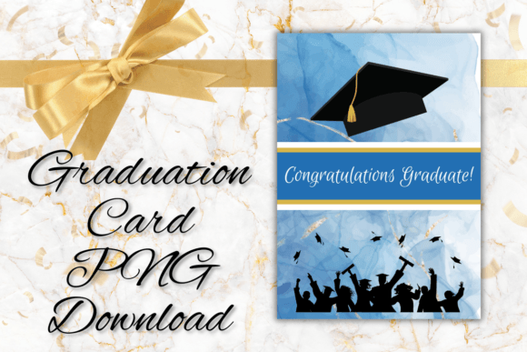 Download Graduation Greeting Card Printable PNG - Table Collection