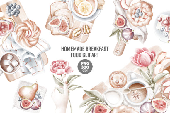 Download Homemade Breakfast Food Clipart - Premium Resources