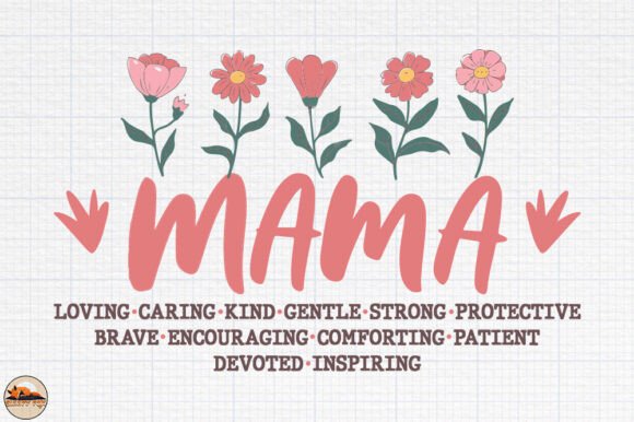 Download Mama Flower SVG, Mother’s Day PNG - Day Collection