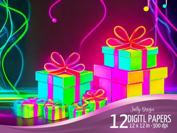 Download Colorful Birthday Present Graphics - Day Collection